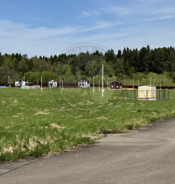 Первые дома построенные в поселке
